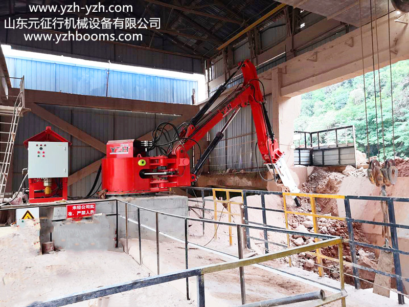 Sistemas fijos de pluma rompe rocas