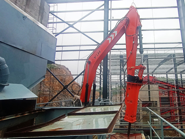 Mina de Chongqing instaló otro sistema de roca en la nueva línea de producción de trituración