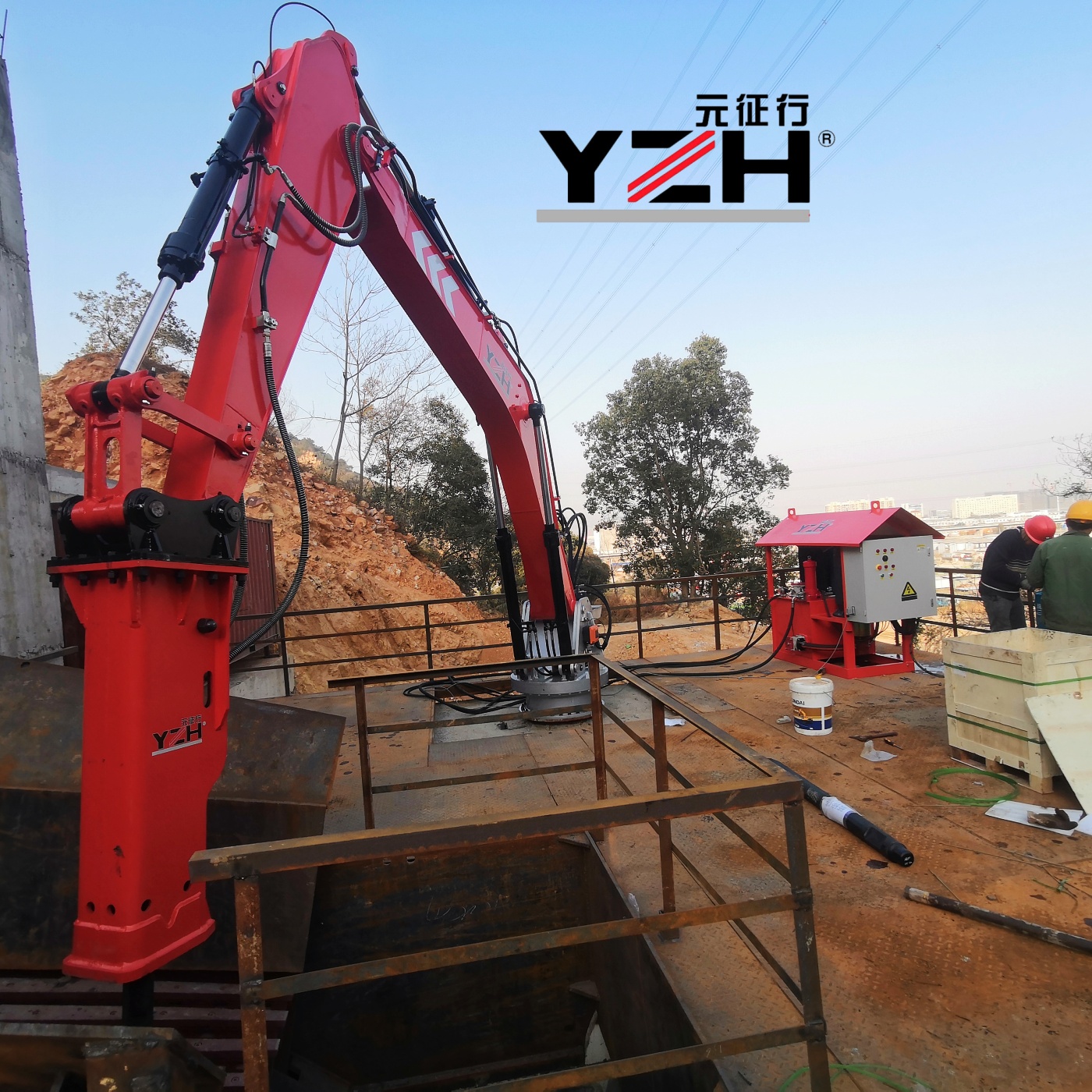 Sistema de boom de interruptores