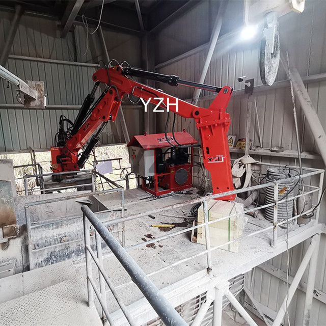Sistema de boom de roca estática yzh grizzly