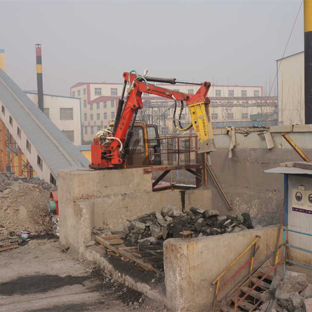 Sistema de boom rompedores de rocas para Jaw Crusher y Impact Crusher