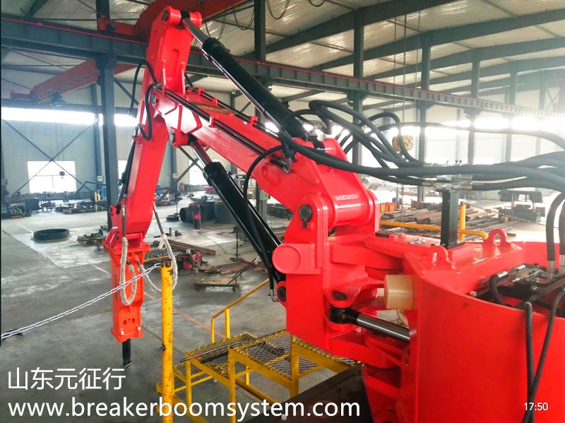 Sistema fijo de rompe rocas