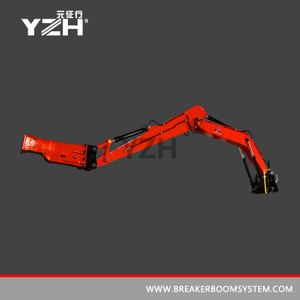 Pedestal Rock Breaker Boom System