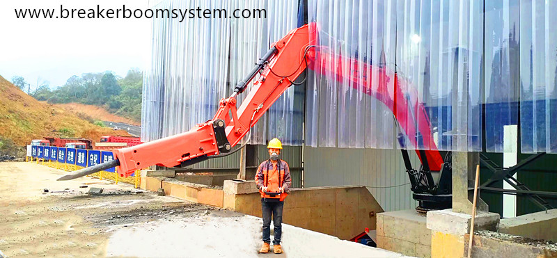 Boom Rock Breaker System Mejora la eficiencia de la trituradora primaria de Metso