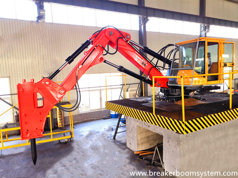 Rompe rocas hidr&aacute;ulico