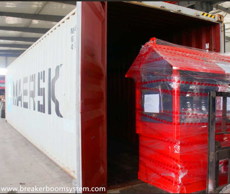 sistema de brazos de pedestal